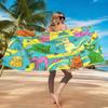 1Pc Cat Oil Painting Beach Towel Quick-Drying Super Absorbent Suitable For Swimming Beach Pool Gym Yoga Summer Gift For Friends