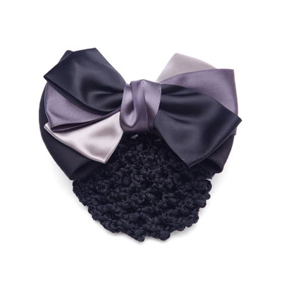 Nurses Bowknot Bowknot Ribbon Satin Hair Accessories Bun Net Snood Bun Maker Occupation Headdresses