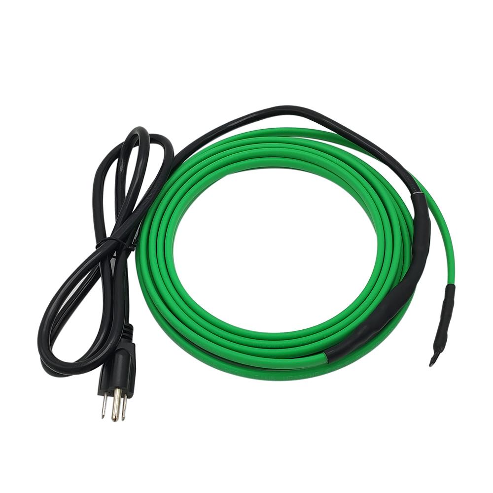 110~220V 1 to 30 Meters Water Pipe Heating Snow Melting Self Regulating Heating Cable Kits with US/EU Plug Pre-assembled