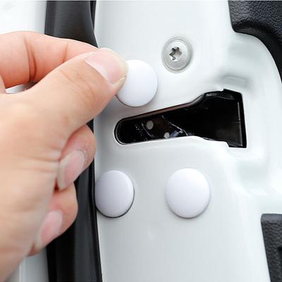 12PC Car Door Lock Screw Protector Cover for Ford Focus 2 Kia Rio Chevrolet Cruze Toyota Solaris Kia Ceed Lada Vesta Vw Polo