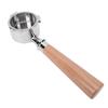 51mm Portafilter Fit for Olympia Cremina Coffee Machine 3 Ears Bottomless Portafilter with Filter and Wooden Handle