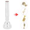 Trumpet Mouthpiece 3C Musical Instruments Accessory for Yamaha Bach Conn KingSilver