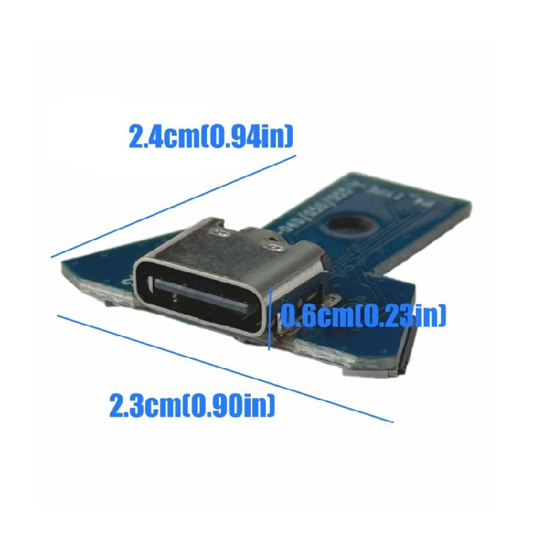 Type C Charging Port Circuit Board Controller Charging Socket LED Module Repair Part for JDS 040 050 055
