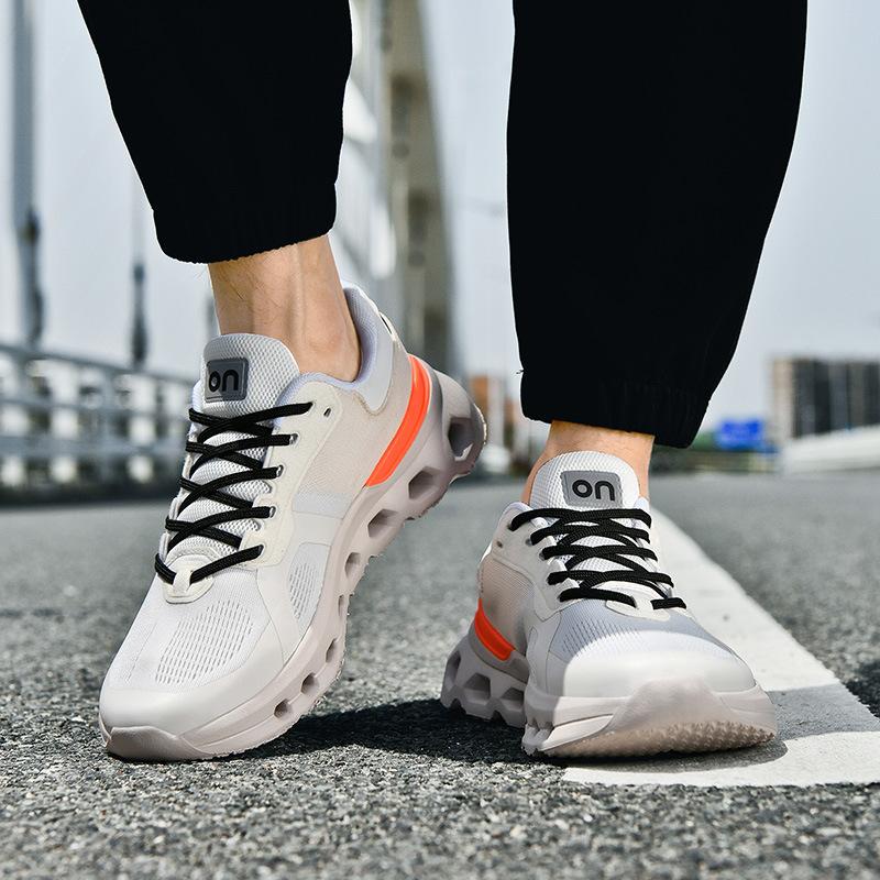 Neue Laufschuhe Herren Leicht und Dünn Stoßdämpfend Freizeit Marathon Mesh Sneakers
