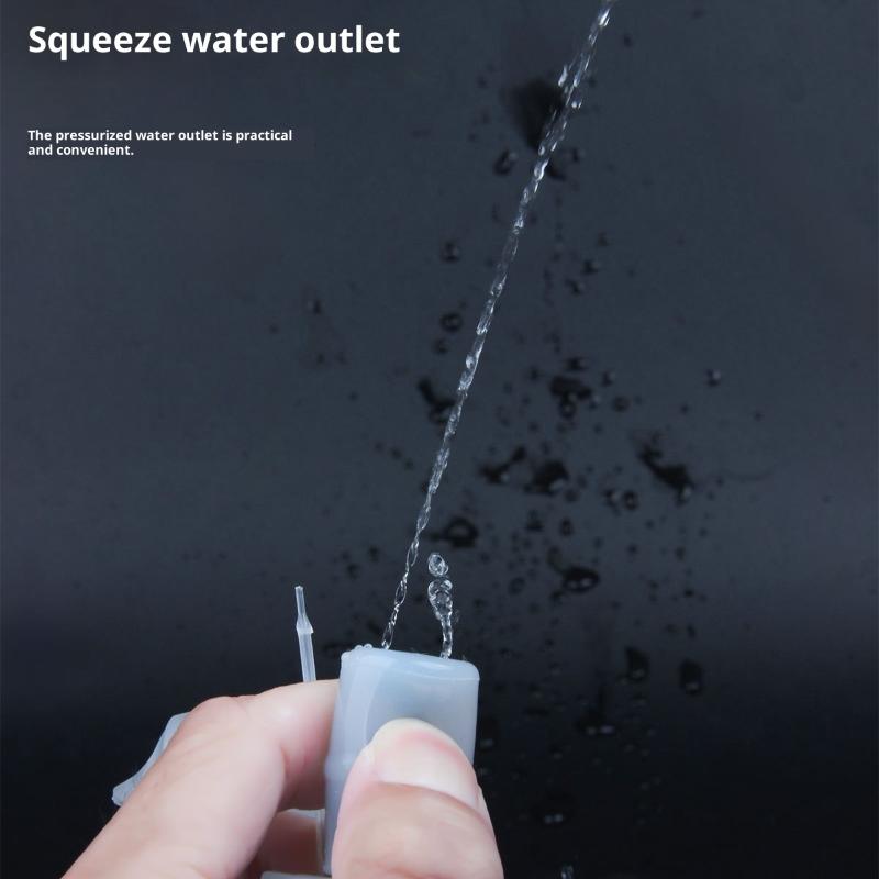 Folding Water Bottle Tpu Collapsible Soft Flask Outdoor Sport Hiking Camping Running Portable Soft Water Bottle