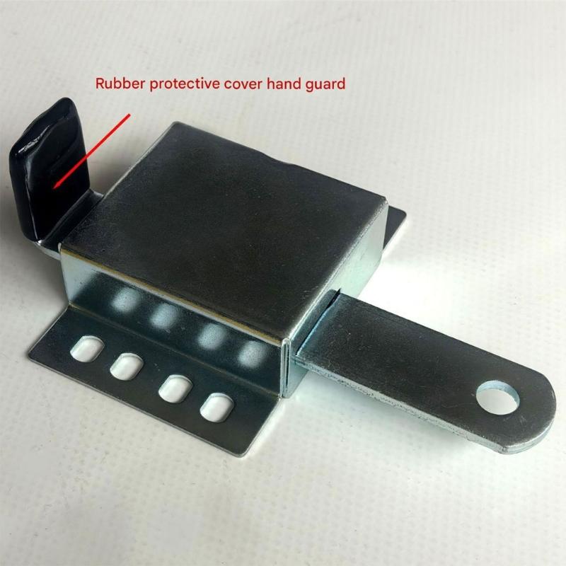 Reinforced Iron Door Bolt Heavy Load Capacity Corrosion Proof Design Industrial Civil Equipment Safety Quick Setups