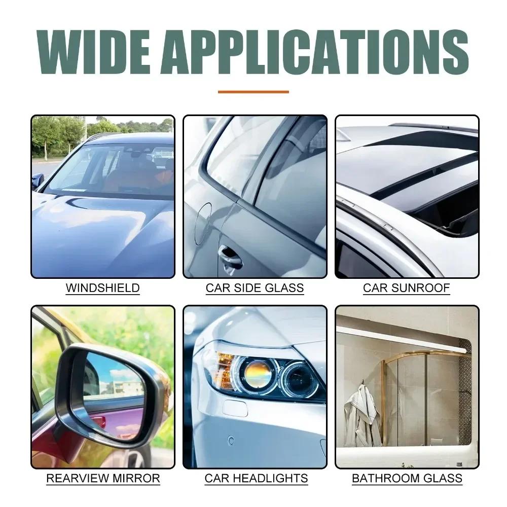 1pcs Auto Water Repellent Spray Anti Rain Coating for Car Glass Hydrophobic Anti-rain Car Liquid Windshield Water Repellent