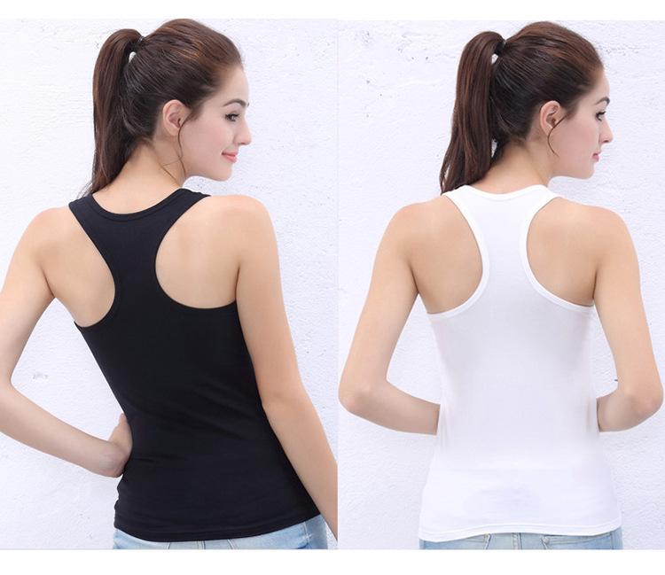 I-Shaped Women's Cotton Camisole Vest – Large Size Inner & Outer Wear