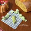 Creative Ceramic Funny Frog Chopstick Holder Cutlery Stand Spoon Fork Rest Tableware Restaurant Utensil Kitchen Tools Home Decor