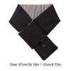 Electric USB Heated Scarf Neck Heating Pad 3 Temperature Adjustable Heated Neck Warmer Thickened Thermal Scarf for Men Women