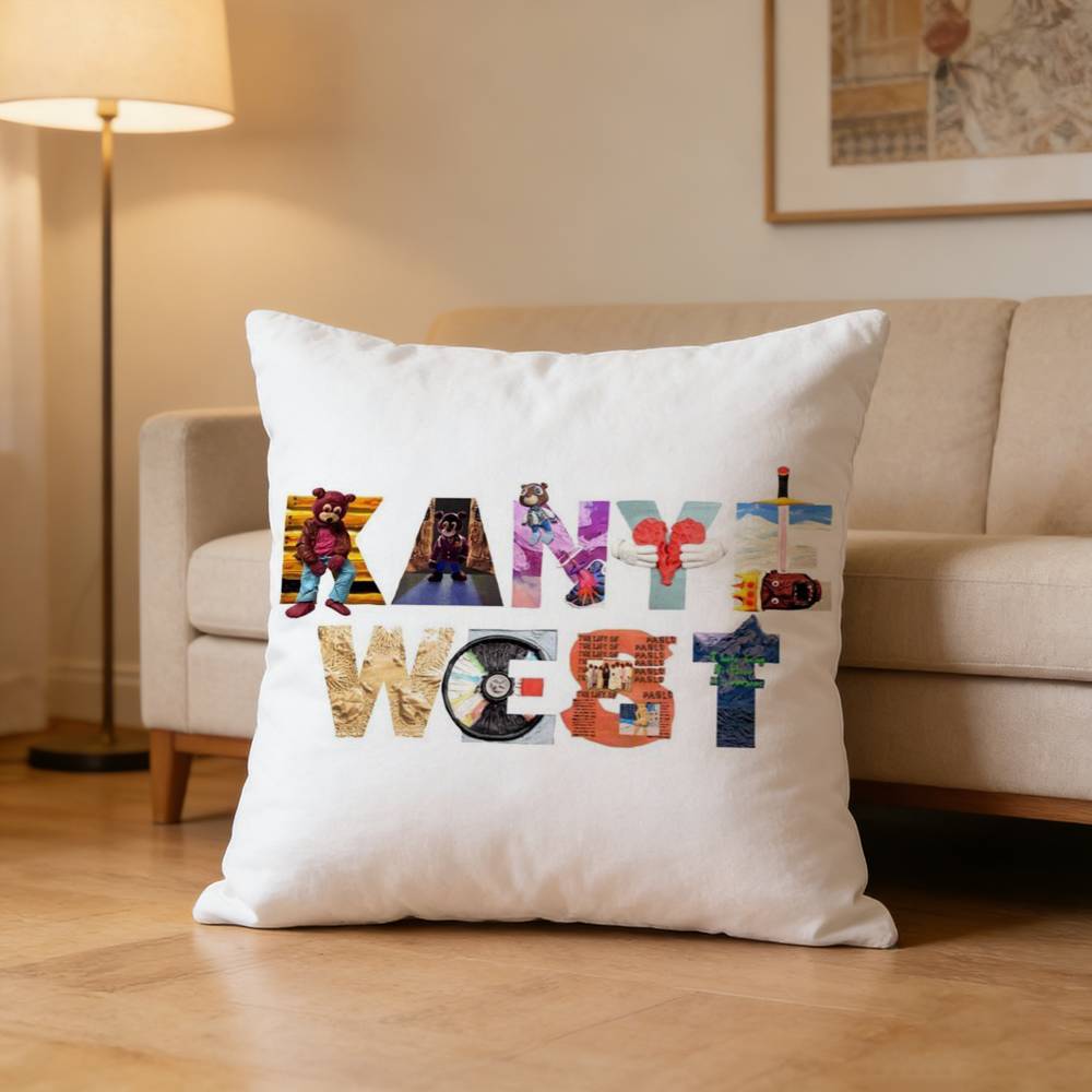 Kanye West Ye Funny Pillow Case Pattern Printed Pillowcase For Living Room Sofa Cushion Cover
