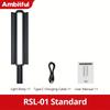 Ambitful Portable Handheld RSL-01 LED Video Light Wand 2500K-9000K, 360° Full Color RGB, Barn Door, Built-In Battery