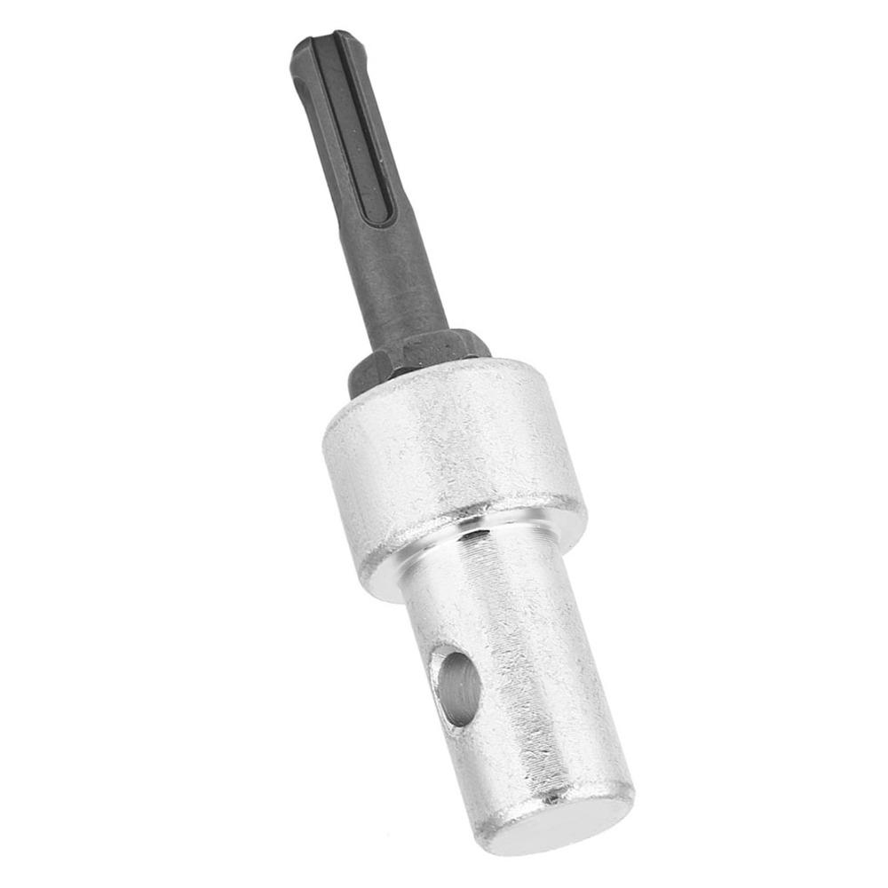 Steel Earth Auger Drill Adapter Earth Auger Connector Tool  Garden Earth Drilling