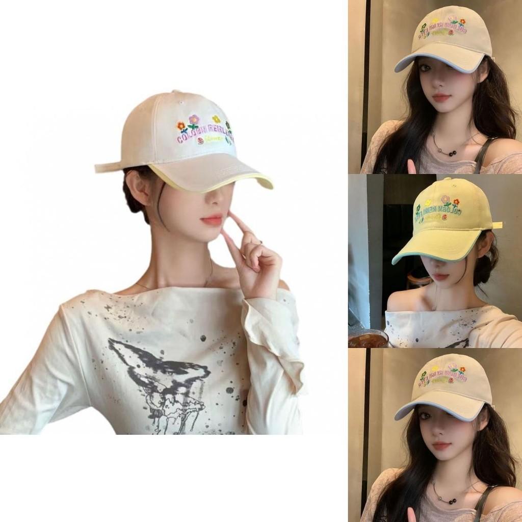 Lovely Soft Top Baseball Cap For Women With Unique Floral Embroidery For All Occasions