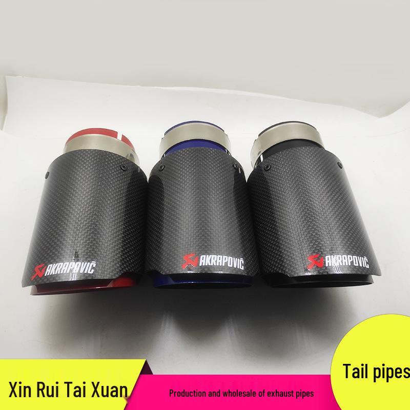 

Универсальный Маленький Автомобиль Скорпион Матовый/Глянцевый Карбоновый Выхлопной Патрубок Car Exhaust Pipe