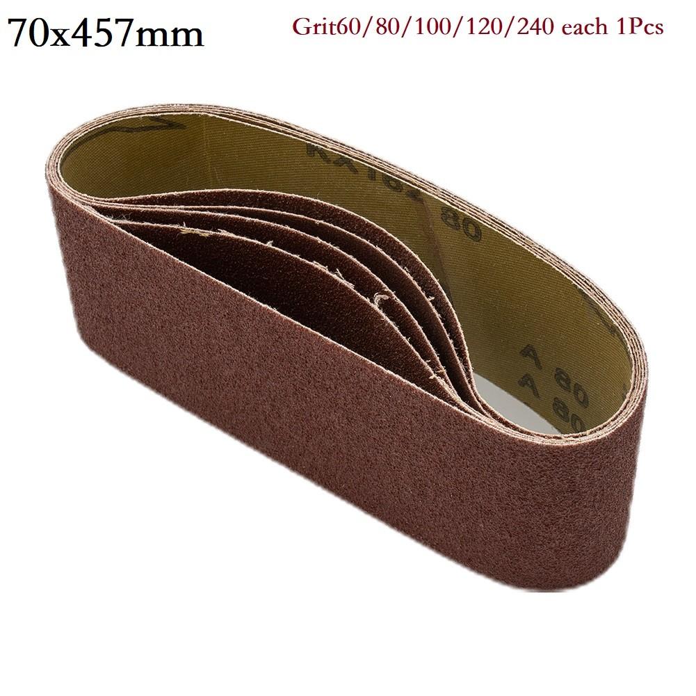 Sanding Belts 75mm X 457mm 3 X 18 Belt Sanders    60- 240GRIT Polish