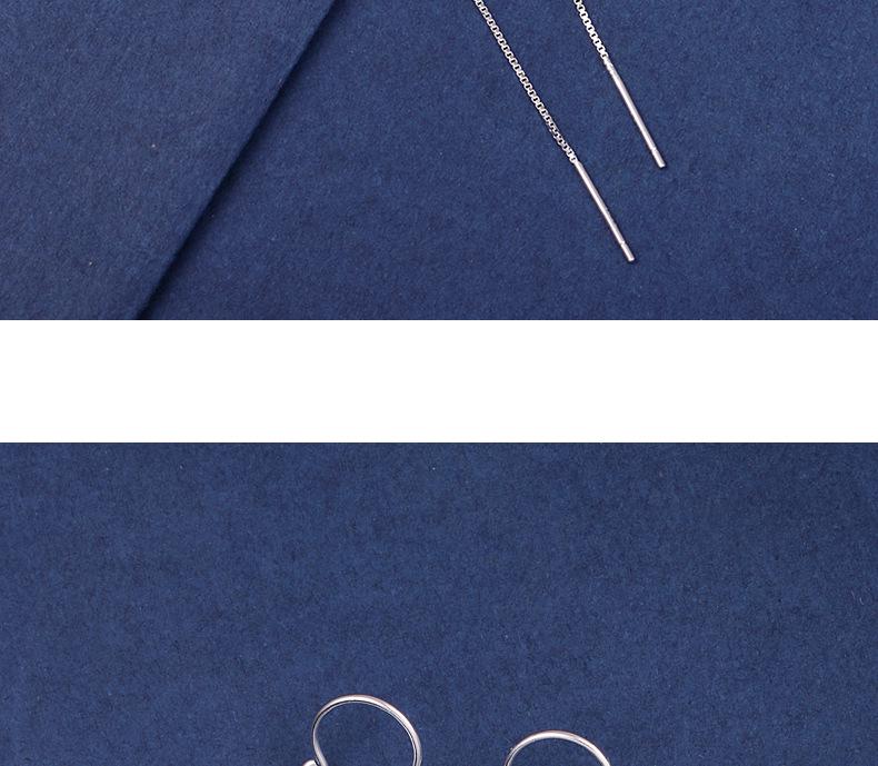 S925 Sterling Silver Swan Tassel Earrings - 2026 Korean Style: Long, Versatile, Fashionable for Women