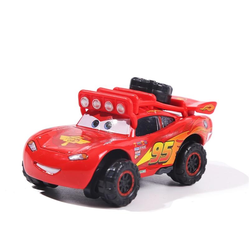 Bilar leksak Pixar Cars Blixten McQueen Jackson Storm Bärgarn Sally Sheriffen 1 : 55 Legering Tryckgjutning Miniatyrbil Pojke Julklapp