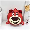 Lotsohuggin Bear Cartoon Backpack Kid Schoolbag Oxford Waterproof Breathable