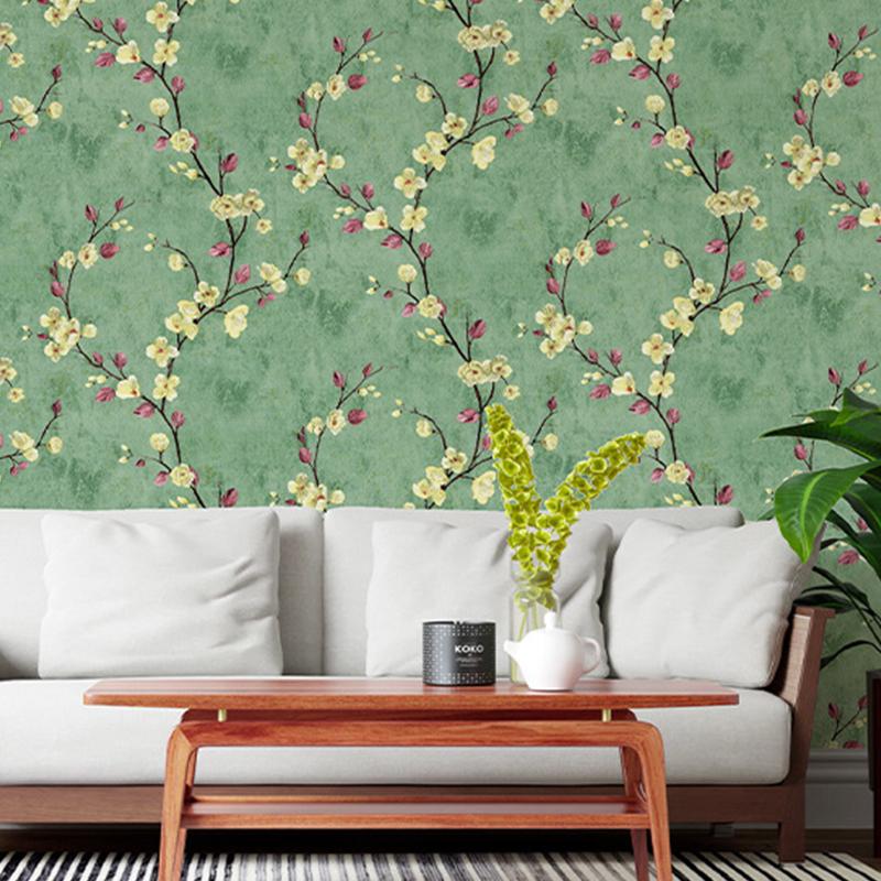 

Самоклеящиеся ПВХ цветочные узоры декоративные DIY ретро водонепроницаемые украшения для дома