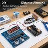 Ultrasonic Rangefinder Module With Digital Readout Buzzer Alarm Ultrasonic Rangefinder Kit Reversing For Electronics