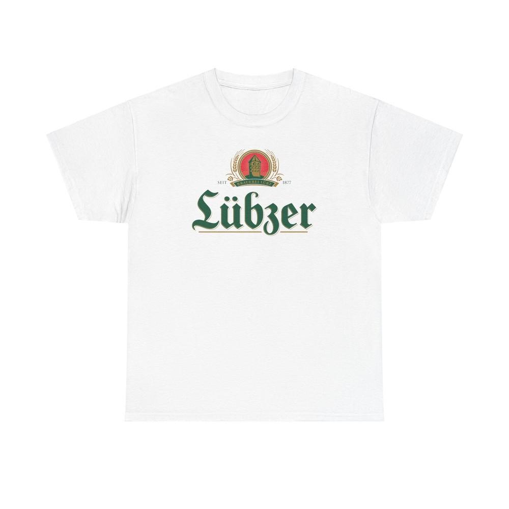 Lübzer Brewery Unisex Tshirt Tops Tee, German Beer Brand Shirt, Lübz Brewery T-Shirt,