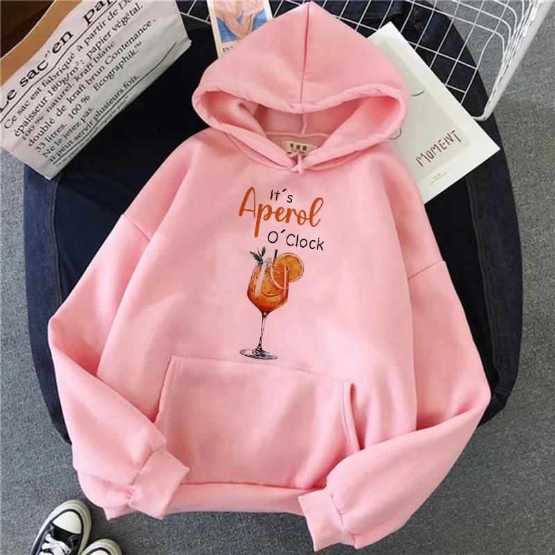 2025 Sei glücklich Hübsche Kapuzenpullover Damen und Herren Niedlicher Grafik-Hoodie Lässiges Herbst-Winter Lockerer Pullover Cartoon Comic Clo