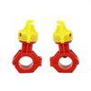 Double Steel Wheel Water Spray Head Plastic Nozzle Assembly Water Sprayer for BOMAG Road Roller