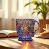Colorful Church Cup Handmade 400ml Religious Coffee Mug Inspiring Christian Gift Religious