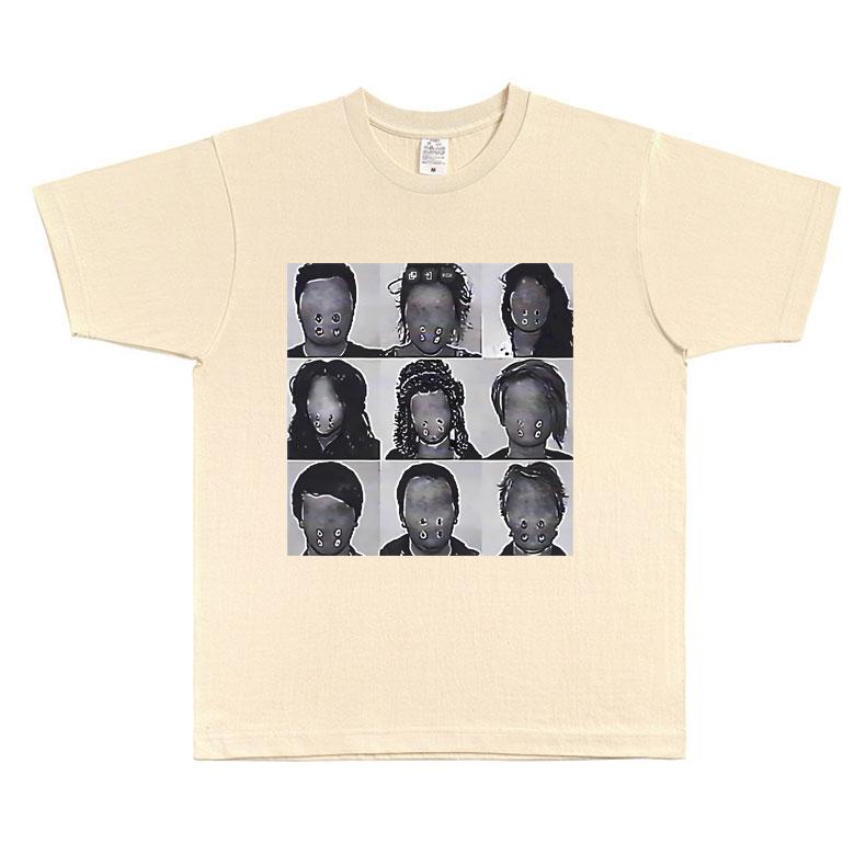 Rapper Ken Carson A Great Chaos Mugshot Tričko Rap Playboi Carti Opium Merch Trička Pánské Hip Hop Vintage Oversized Trička