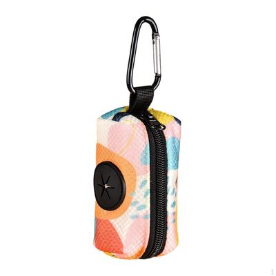Porte-sac à déjections canines, Sac à friandises pour animaux de compagnie, Multifonctionnel, Fermeture éclair pour la course, le voyage