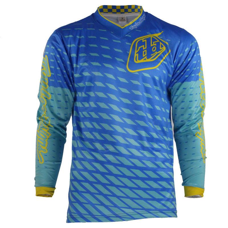 , off-road racing clothes, European and American sizes, loose version, long-sleeved T-shirt, quick-drying top, versatile and handsome