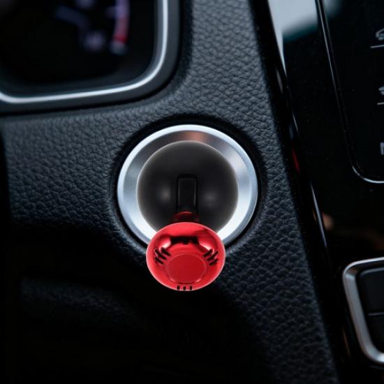 Push Start Button Cover: Car Joystick Push To Start Engine Stop Ignition Button