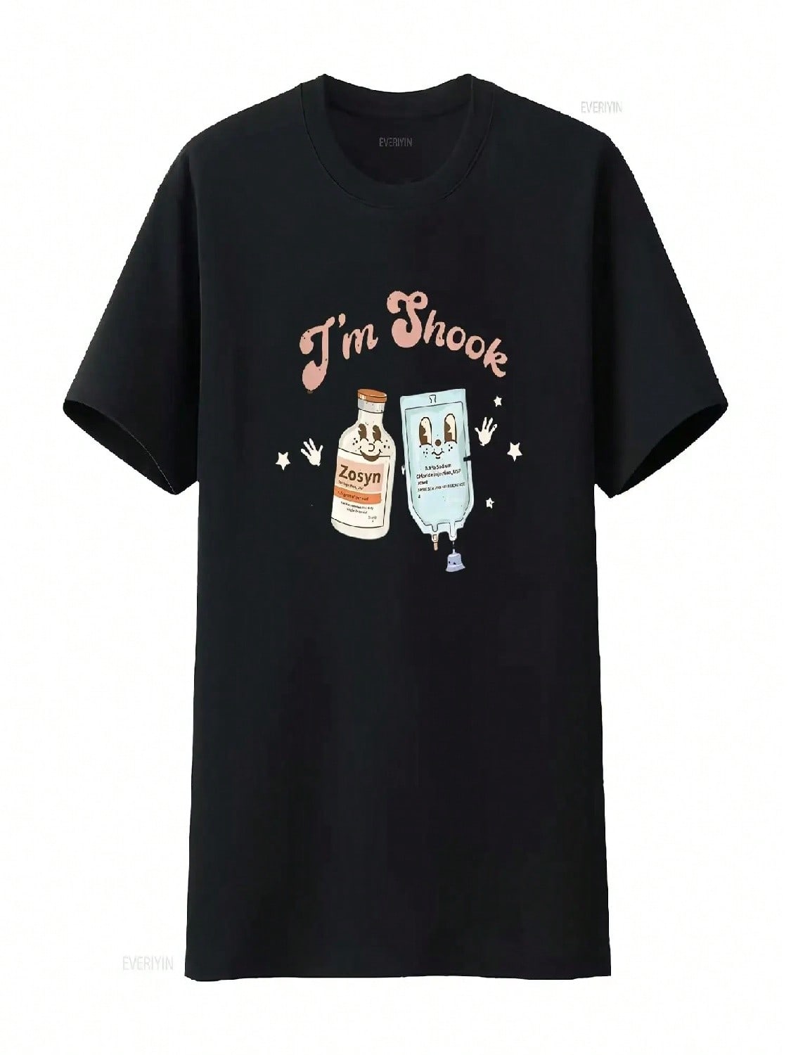 Funny Christmas T Shirt Crna Pacu ER ED ICU Cricital Care Nurse Vintage Washed Designer Clothes Top For Everyday Wear Slightly S разноцветный