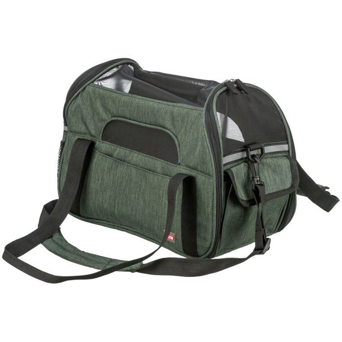 Sac de transport pour chien - TRIXIE - Madison - Vert olive - 25x33x50 cm - Polyester