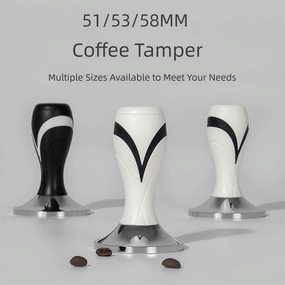 Flat Bottom Coffee Tamper Constant Pressure Coffee Leveler Espresso Distribution Tool  Barista Use
