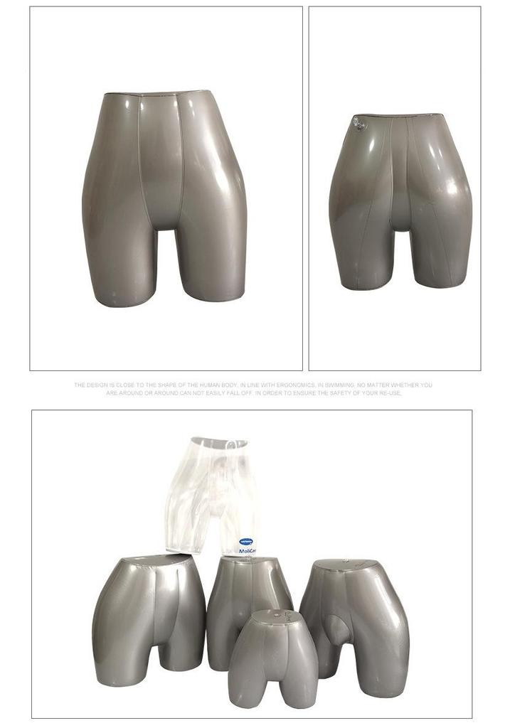 Inflatable Female Torso Mannequin for Clothing Display and Photography