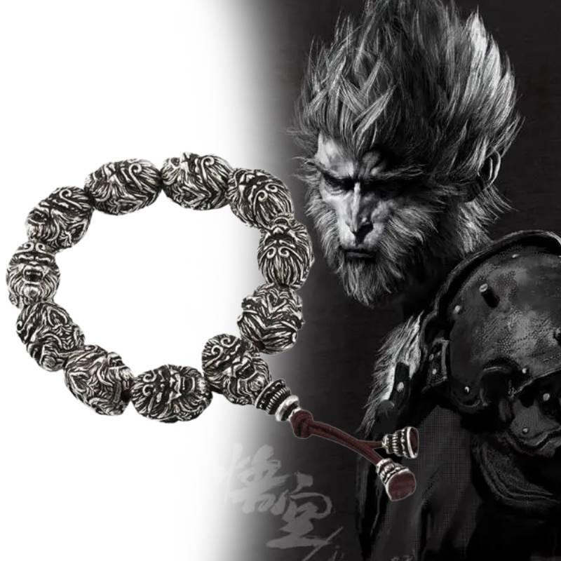 Wukong Armband im Retro-Stil Ganzmetalldesign Perfekt für Heim- und Bürodekor