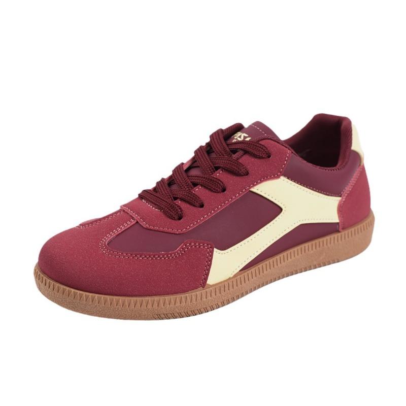Fashion Women Sneakers New Fashion Mix Color Flat Sneakers Women Spring Autumn Comfort Causal Shoes Woman Lace Up Flat Plus Size Loafers