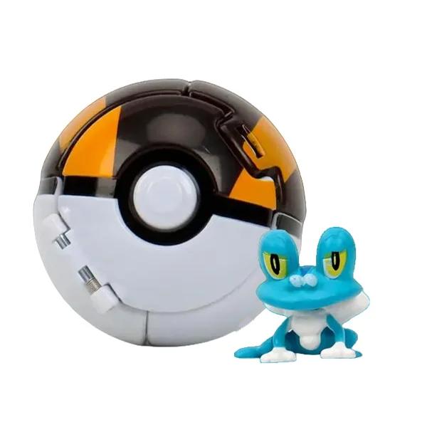 Pokemon Elfball Figur Pikachu Glurak Turtok Mewtu Pocket Monster Variante Pokeball Verformbare Spielzeuge Actionmodell Geschenk