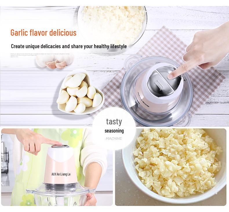 AUX Multi-Function Electric Meat Grinder & Vegetable Chopper