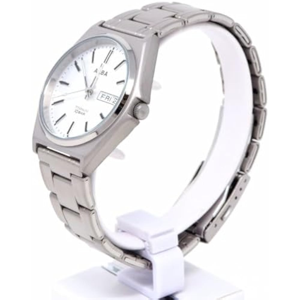 SEIKO WATCH Aruba Wristwatch Men's Quartz Titanium Enhanced Water Resistance for Daily Life (10 a...
