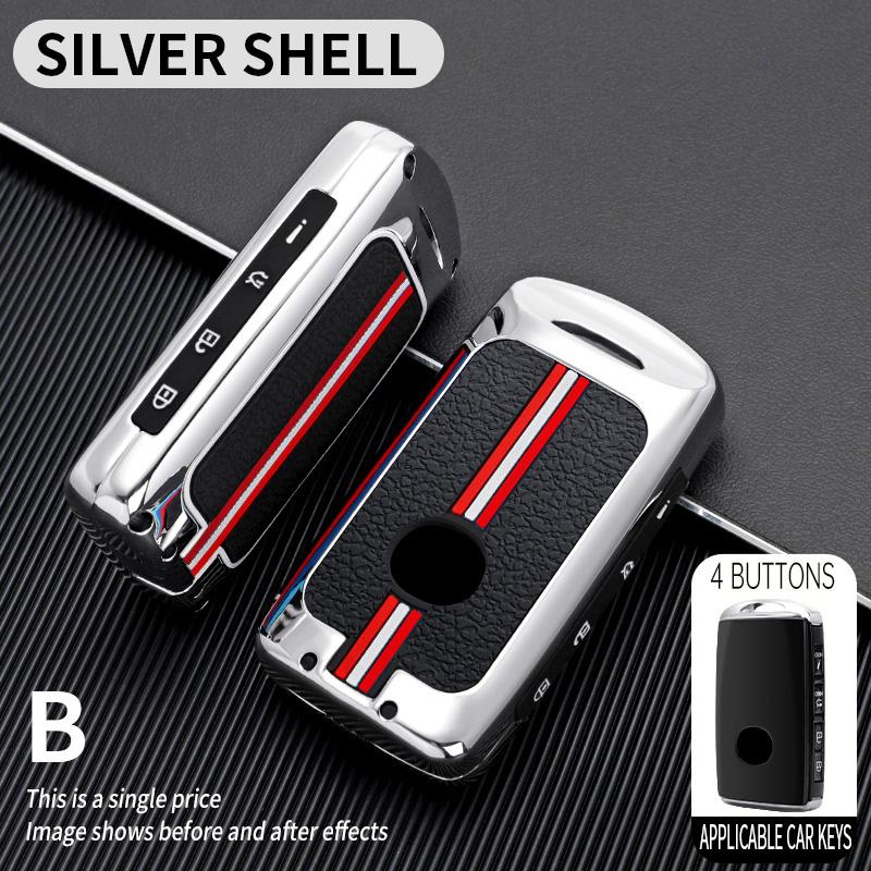 Zinc Alloy Car Key Case Cover Protective Shell Fob For Mazda 3 Alexa CX4 CX5 CX-5 CX8 CX-30 CX30 2019 2020 Remote Key Protector