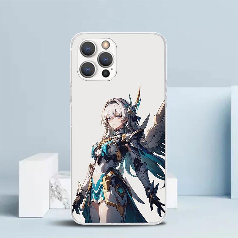 Honkai Star Rail Firefly Soft Cover for iPhone 16 17 Air 15 14 Pro Max 16E Phone Case 13 Mini 12 11 7 SE 8 Print Pattern Fit Cas
