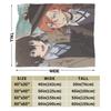 Dazai Bungo Stray Dogs Blankets Velvet Spring Autumn Multi-function Lightweight Thin Throw Blanket for Bedding Couch Bedspreads