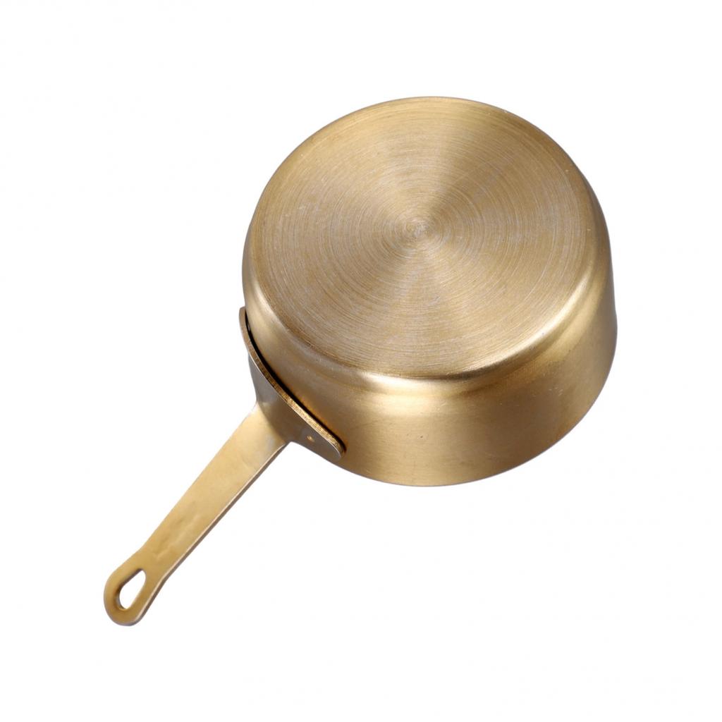 High Temperature Resistant Sauce Pan 100ML Stainless Steel Pot for Easy Use