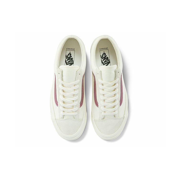Vans OG Style 36 LX Classic White Pomegranate Unisex Sneakers VN0A4BVE9X6