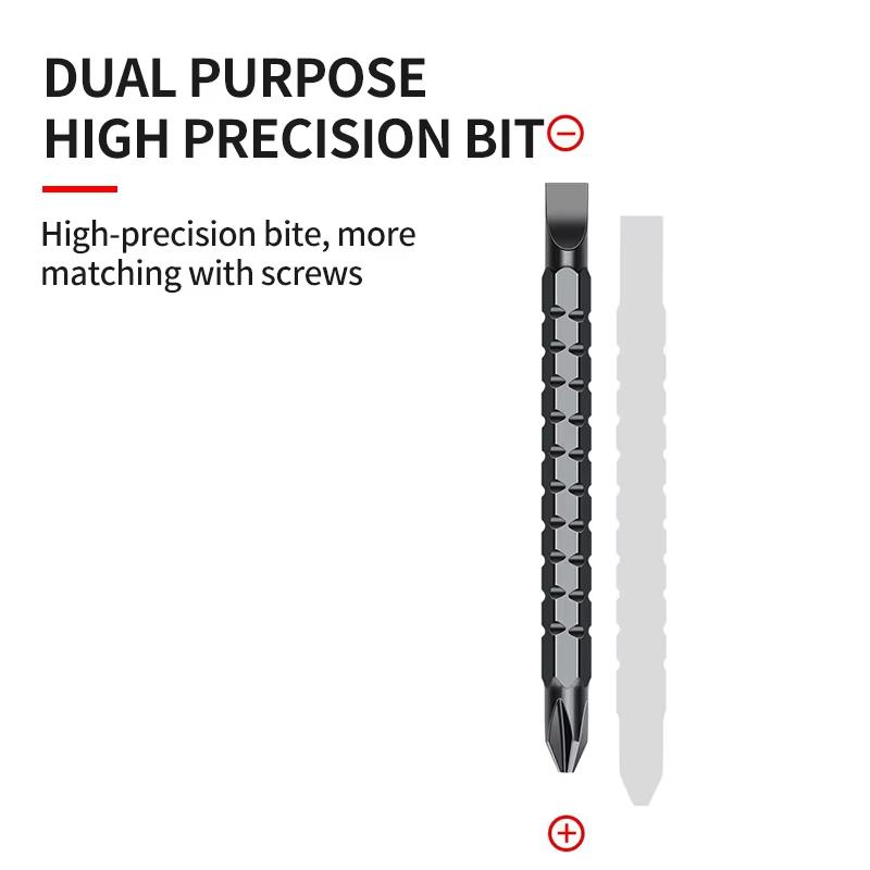 Ratchet Screwdriver Set Short Shaped Radish Head High Hardness Labor-saving Multi-functional Dual-purpose