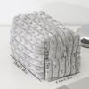 Large Capacity Plush Solid Color Cosmetic Bags Portable Women'S Toiletry Organizer Makeup Handbag Travel Toiletry Bag Pen Pouch