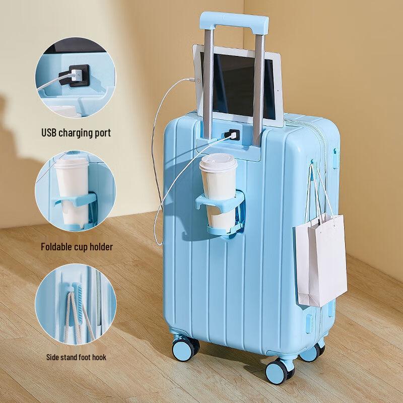 OEING Charging Travel Suitcase 24 inch